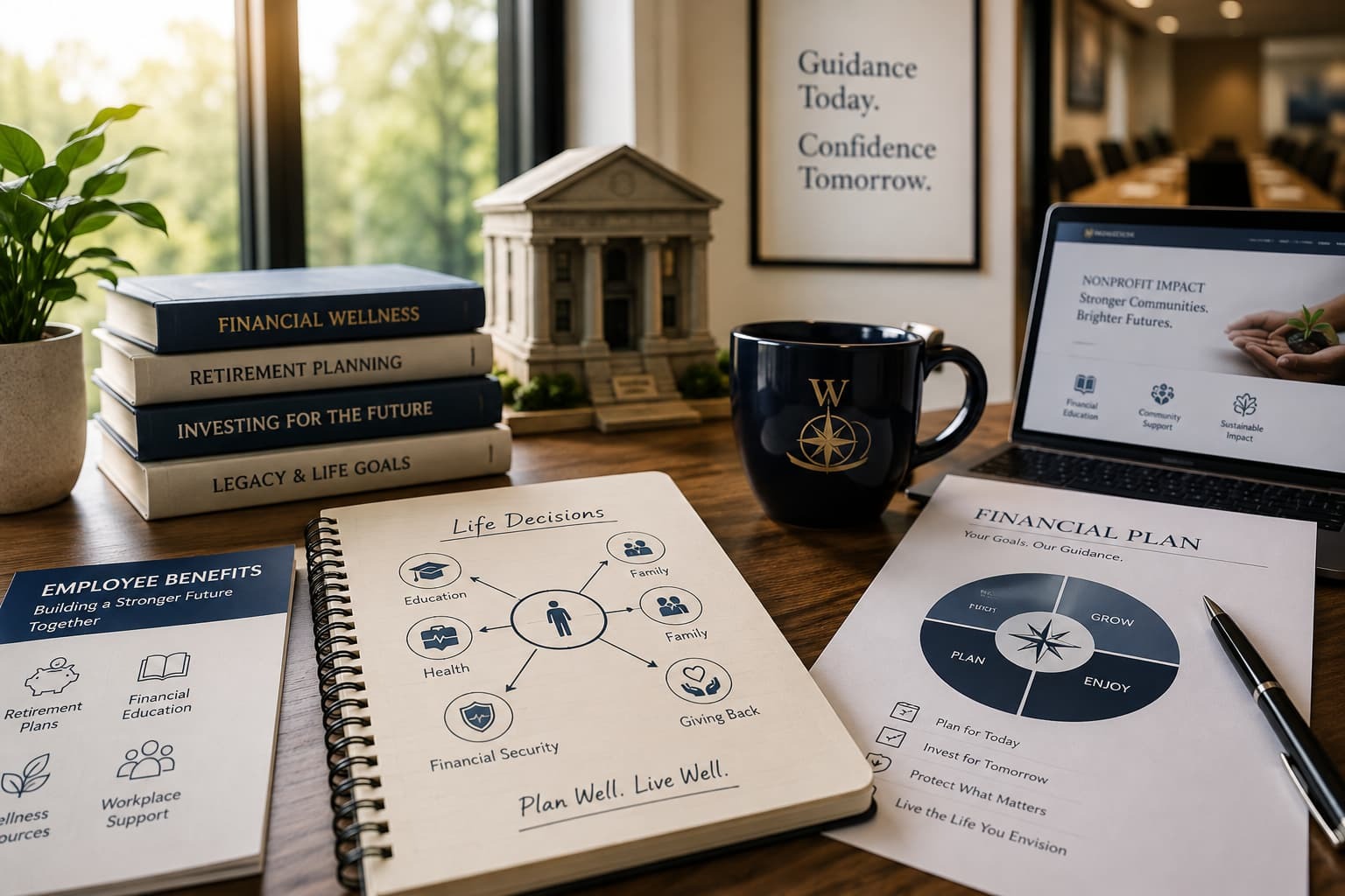 FINANCIAL WELLNESS WHERE PEOPLE WORK Bring Financial Guidance Within Reach