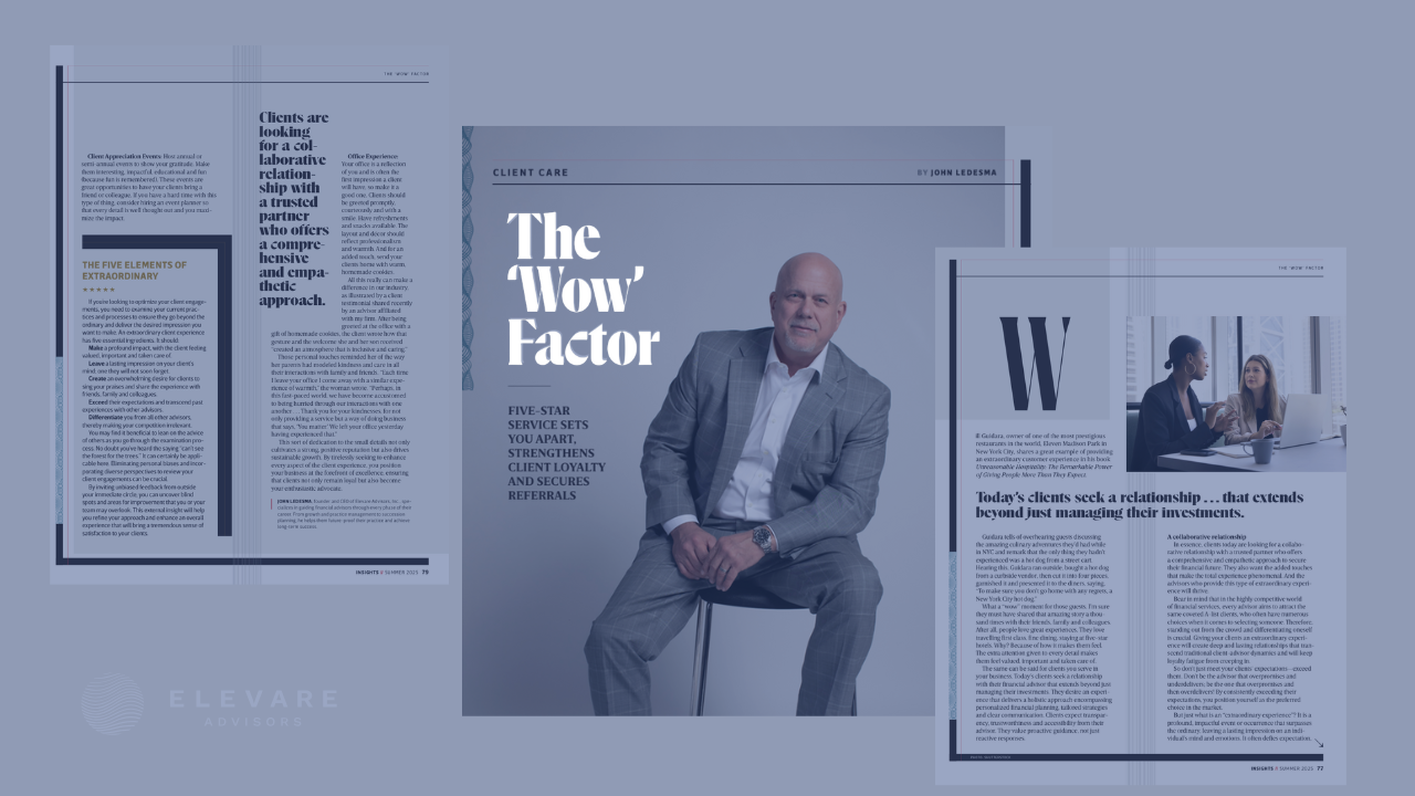 A strategic perspective on how advisors<br/> differentiate, retain, and grow