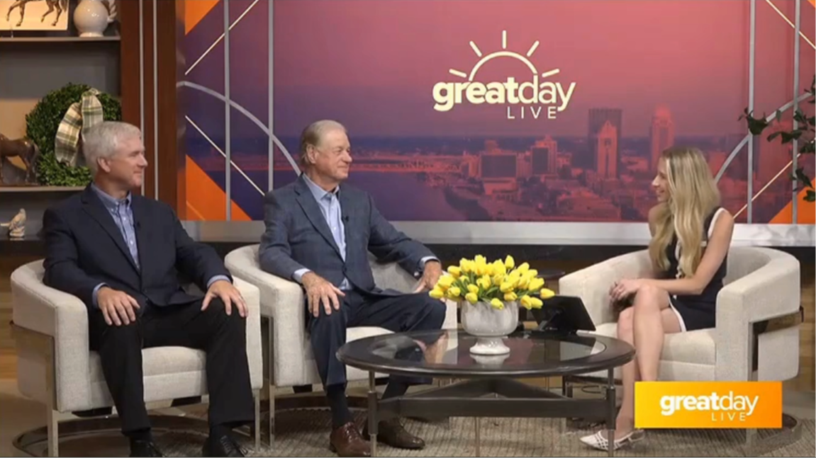 Jim & Joe Talk Wisdom on WHAS11's Great Day Live