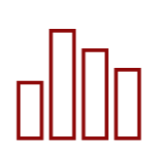 Bar graph icon
