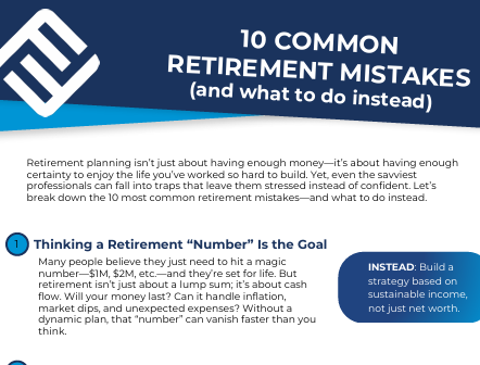 10 Common Retirement Mistakes