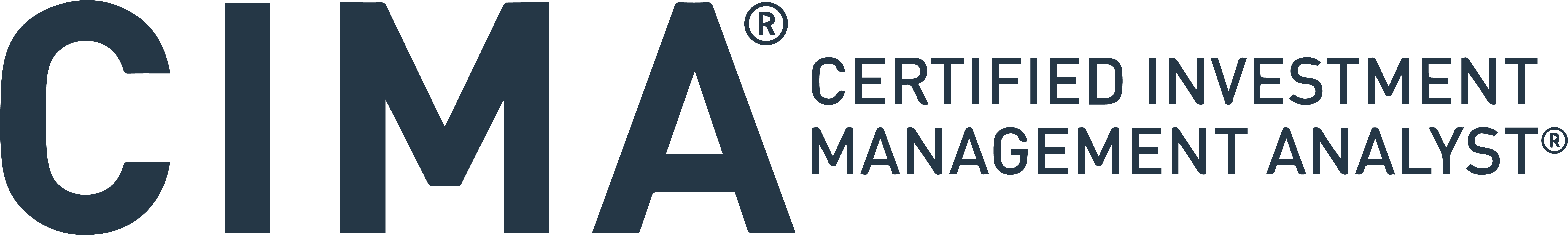 Certified Investment Management Analyst Logo