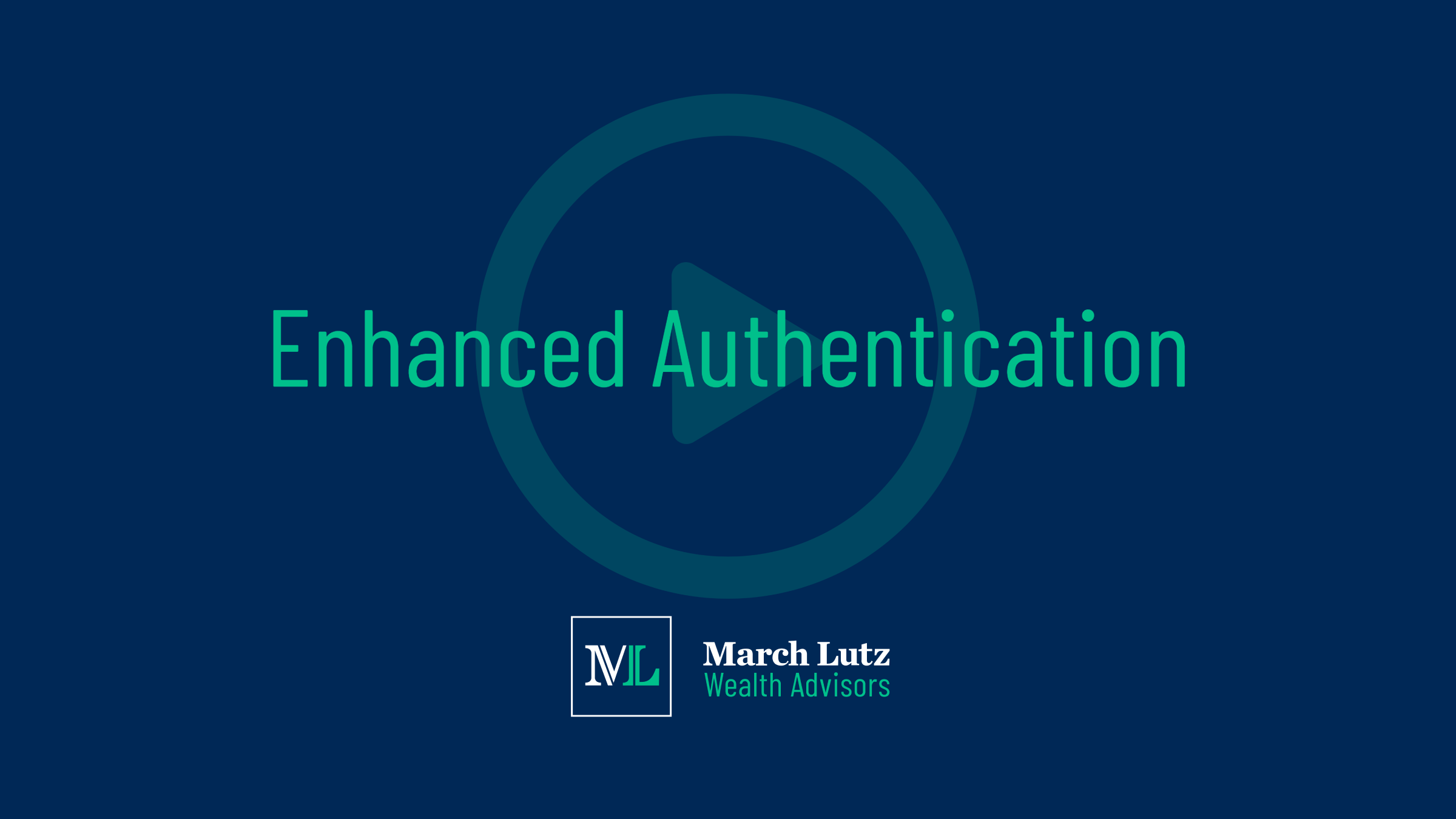 Set up enhanced Authentication