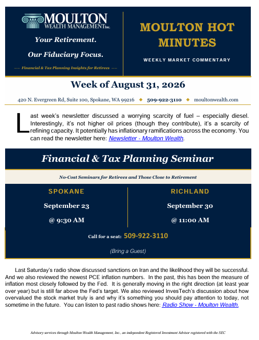 What Could Go Wrong When Everything Looks Right - Weekly Newsletter
