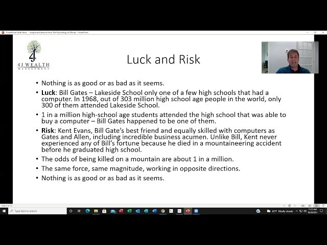 The Psychology Of Money