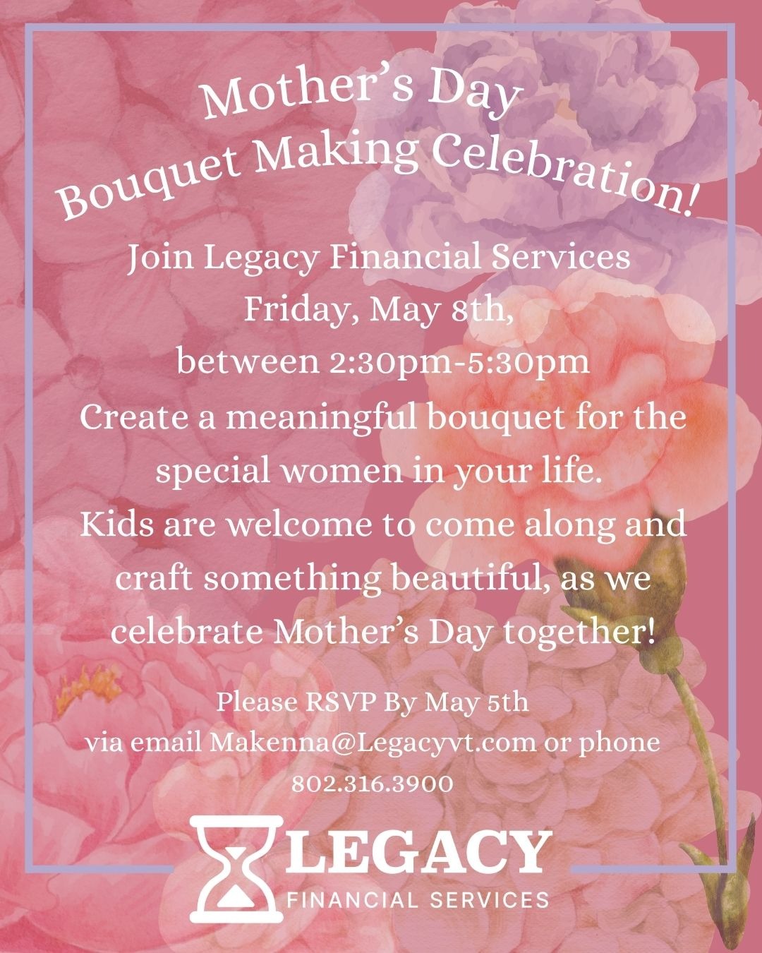 Thank You for Making Our Mother’s Day Event So Special!