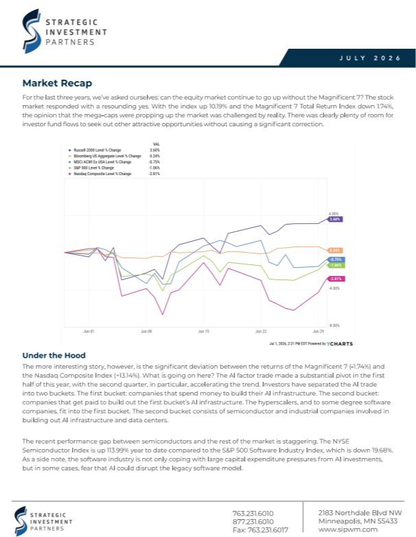 SIP Newsletter - July 2026