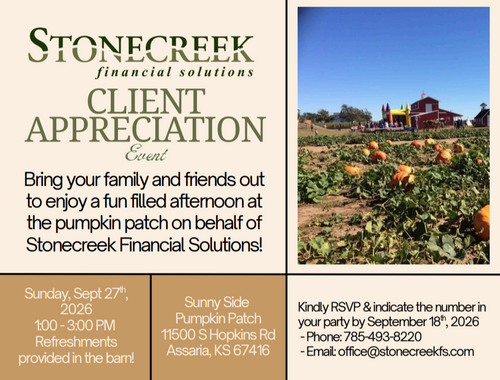 🍂 Stonecreek Financial Solutions Client Appreciation Event 🎃