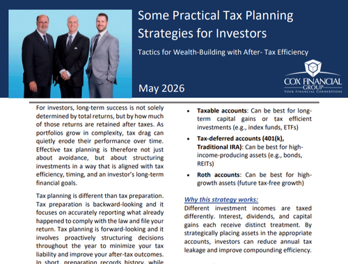 Practical Tax Planning Strategies for Investors