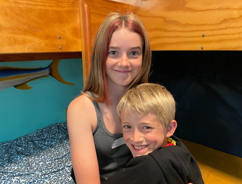 Summer camp dropoff - so much fun!