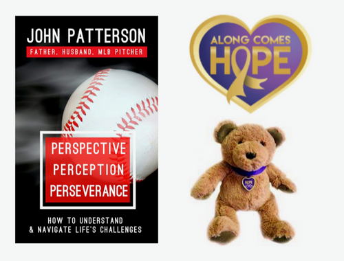 John Patterson, Author and MLB Pitcher, & Jenny Mulks, TedX Speaker and CEO of Along Comes Hope 
