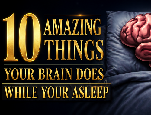 10 Amazing Things Your Brain Does While You're Asleep