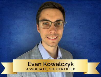 Select Spotlight: New Employee- Evan Kowalczyk, Associate
