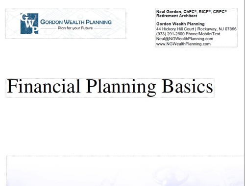 Financial Planning Basics