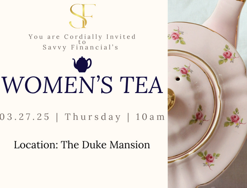 Women's Tea at The Duke Mansion