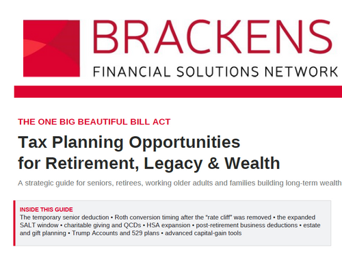 Tax Opportunities in the One Big Beautiful Bill Act