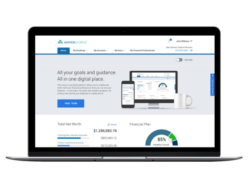 Visualize Your Goals With AdviceWorks