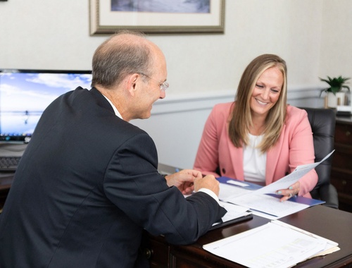Our financial planning approach follows a three-step process.
