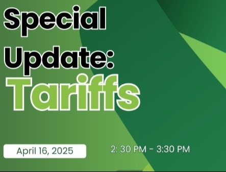 Special Update: Tariffs