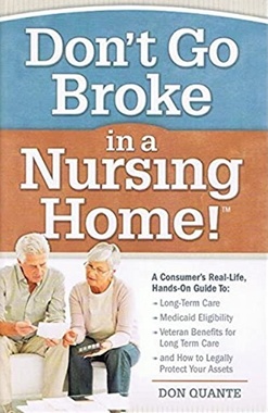 Request your free copy of Don't Go Broke in the Nursing Home by Don Quante