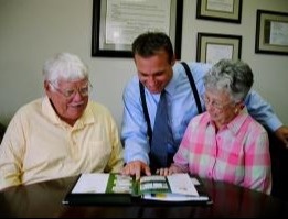 Steve with Clients