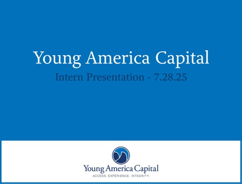 Investment Banking Intern Presentation