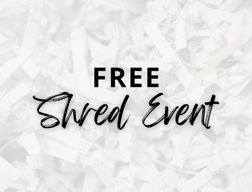 Shred Event | May 2nd, 2026 from 8:30AM-11:00AM