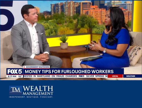 Thomas R. Seneca on Fox 5: Money Tips for Furloughed Workers