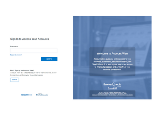 Investment Account Access
