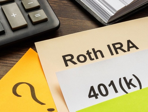 Select pretax or roth 401(k) contributions
