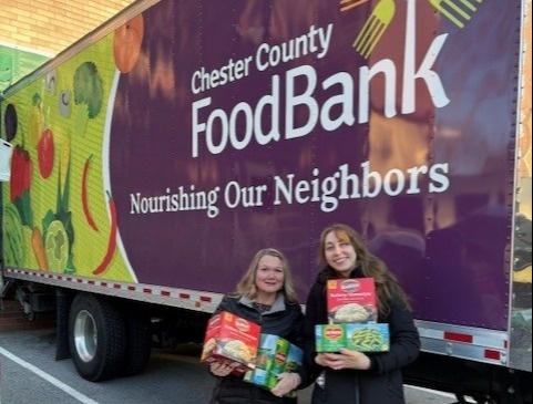 2025 Donation Drop Off at Chester County Food Bank