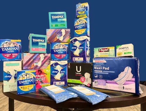 Results of our Period Products Drive