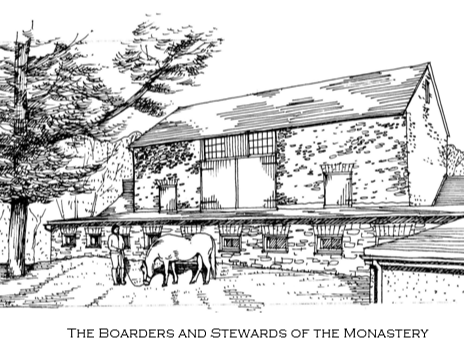 The Boarders and Stewards of the Monastery