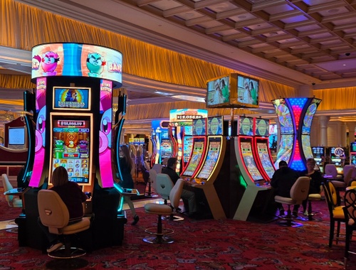 A View of What<br/> Las Vegas is Well Known for