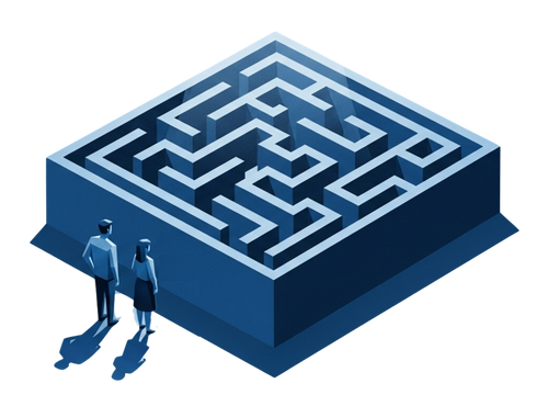 Financial complexity collage