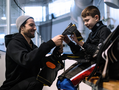 For hockey parents<br/>