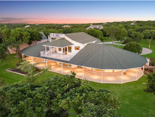 Maverick Harry Grant enjoys stunning views at 1643 Promontory Drive Open House!