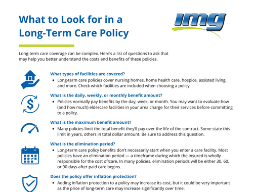 What to Look for in a Long-Term Care Policy