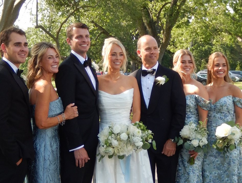 Bill, Joana, Caitlin (Rob), Holly, Taylor, Tom