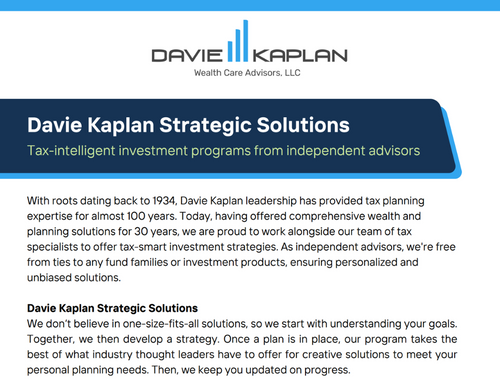 Strategic Investment Solutions