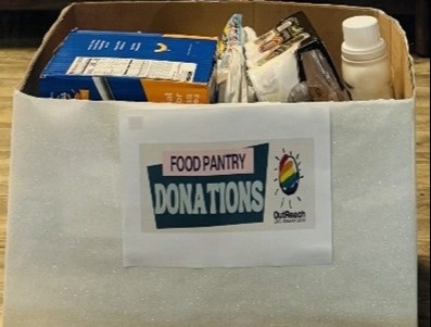 Food Drive for OutReach LGBTQ+ Community Center