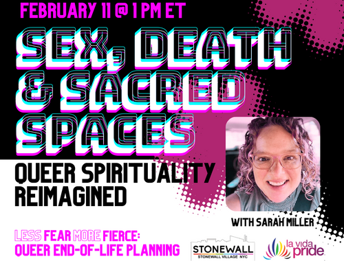 Sex, Death & Sacred Spaces: Queer Spirituality Reimagined