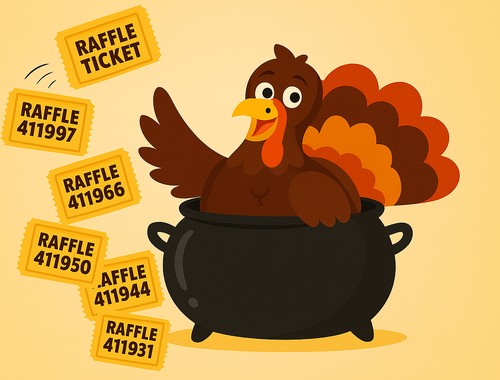 2025 TURKEY RAFFLE <br/><sup>Congratulations to this year's winners</sup>