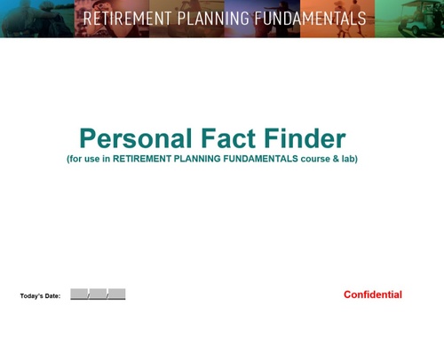 Personal Fact Finder