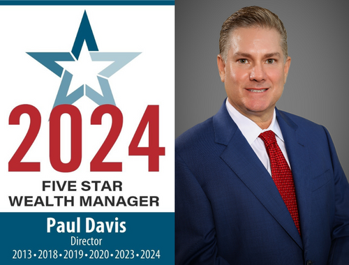 Recognized as a five star wealth manager*