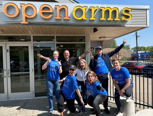 With Open Arms