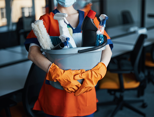 Hazard Communication to Employees when Cleaning & Disinfecting