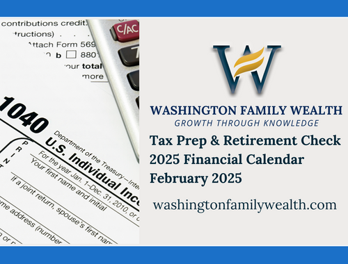 February: Tax Prep & Retirement Check-In