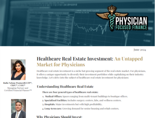 Healthcare Real Estate Investment