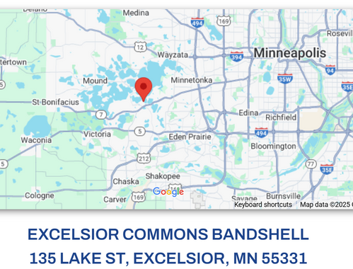 EXCELSIOR COMMONS BANDSHELL<br/>135 LAKE ST, EXCELSIOR, MN 55331